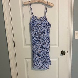 Cute summer mini dress back-tie